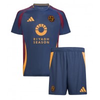 AS Roma Fußballbekleidung 3rd trikot Kinder 2024-25 Kurzarm (+ kurze hosen)